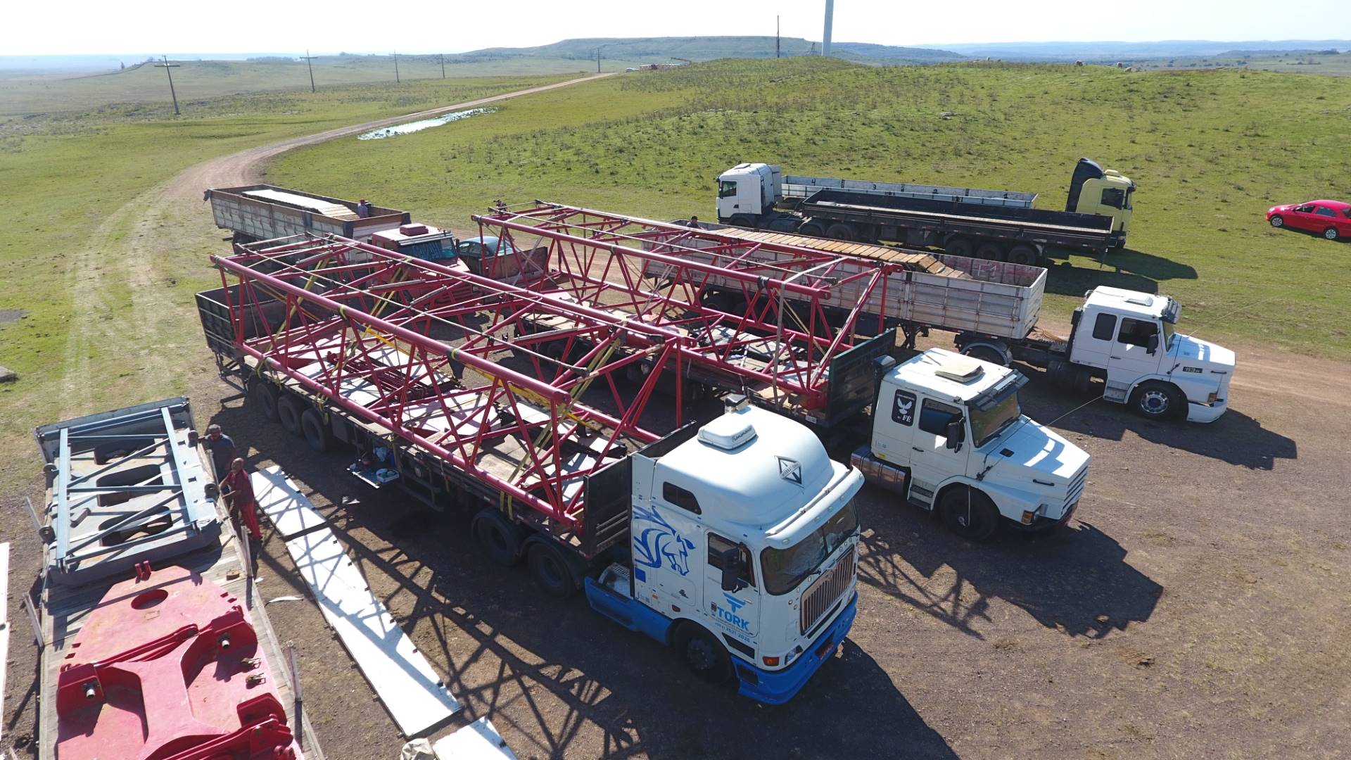 Transporte de Estrutura Metálica